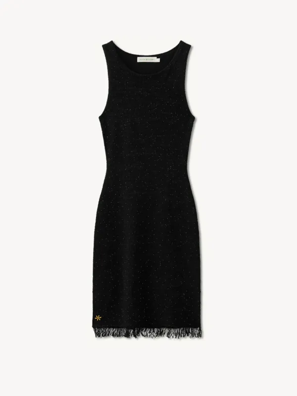 Natalia Mini Dress - Black Sequin sold by Asta Resort