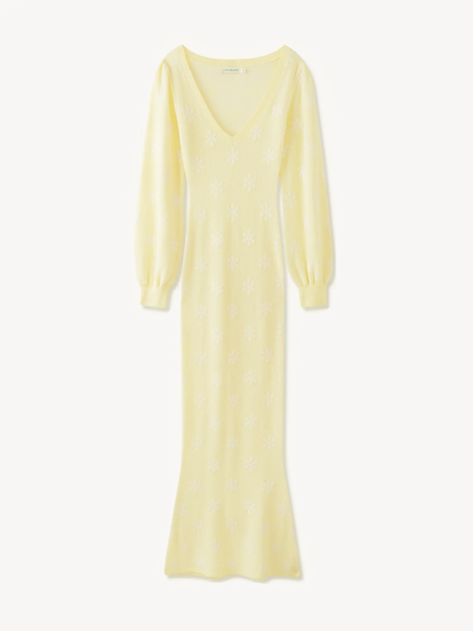 Lorena Dress - Butter Creme sold by Asta Resort