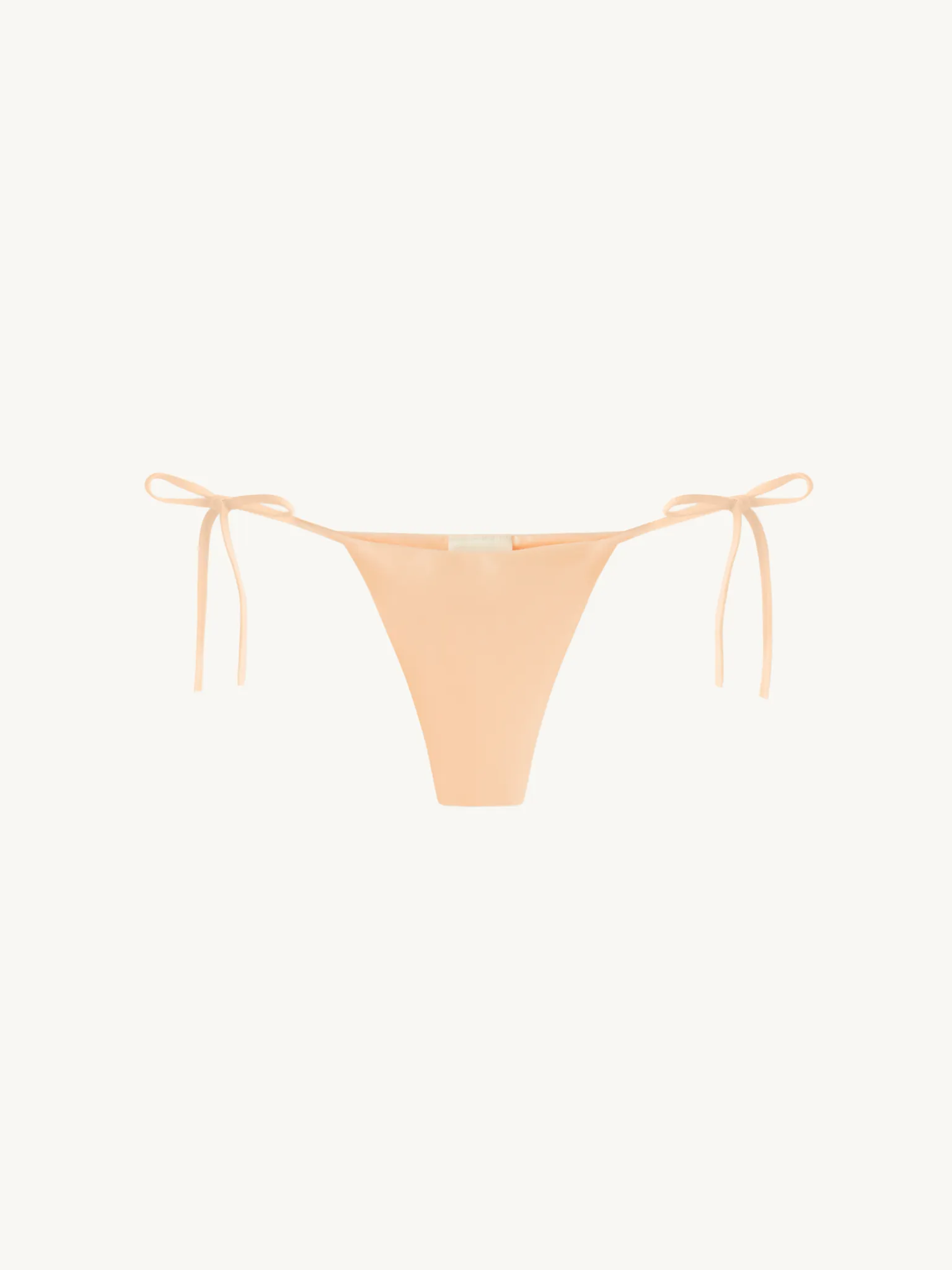 Mia String Bikini Bottom - Peach sold by Asta Resort