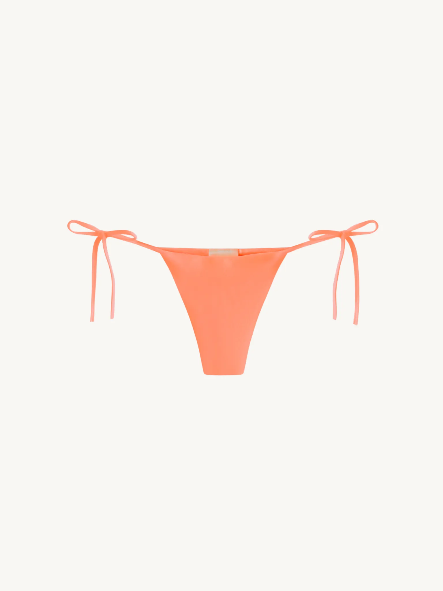 Mia String Bikini Bottom - Tangerine sold by Asta Resort