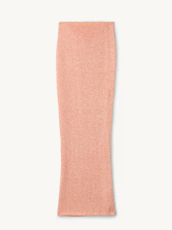 Carolina Skirt - Peach Sequin sold by Asta Resort