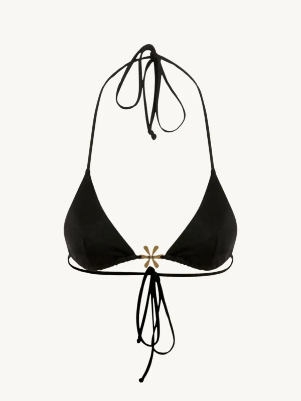 Juliana Bikini Top - Black sold by Asta Resort