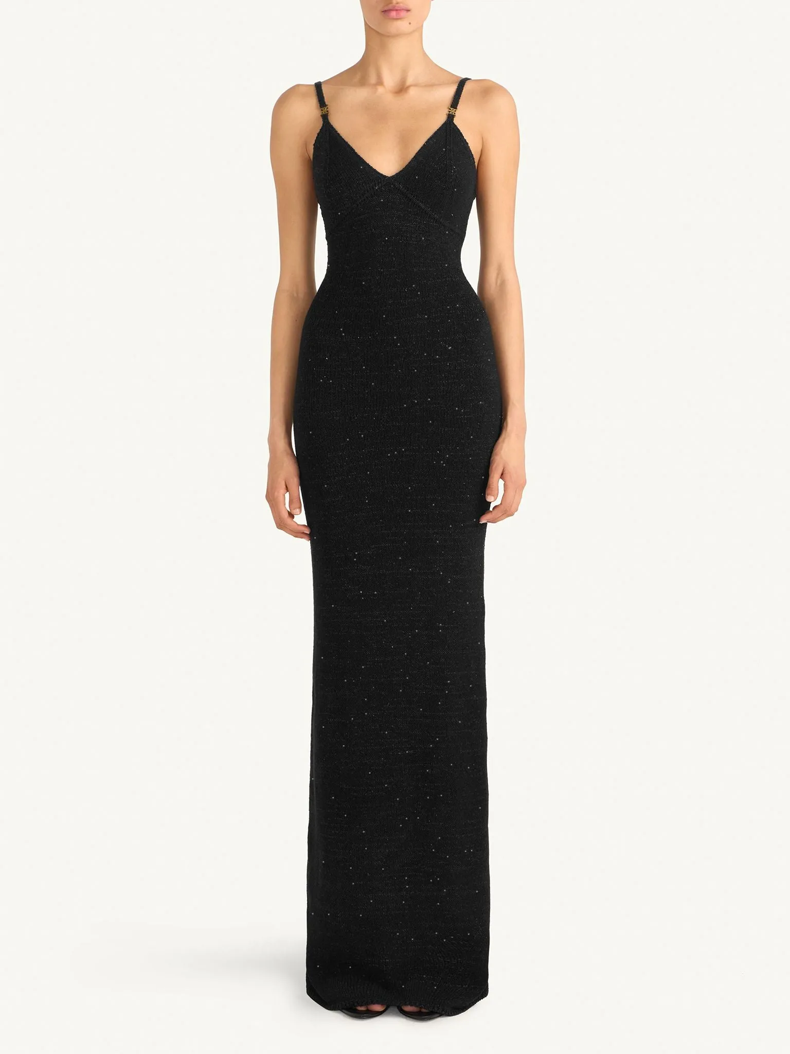 Delilah Dress - Black Sequin sold by Asta Resort product image thumbnail 2
