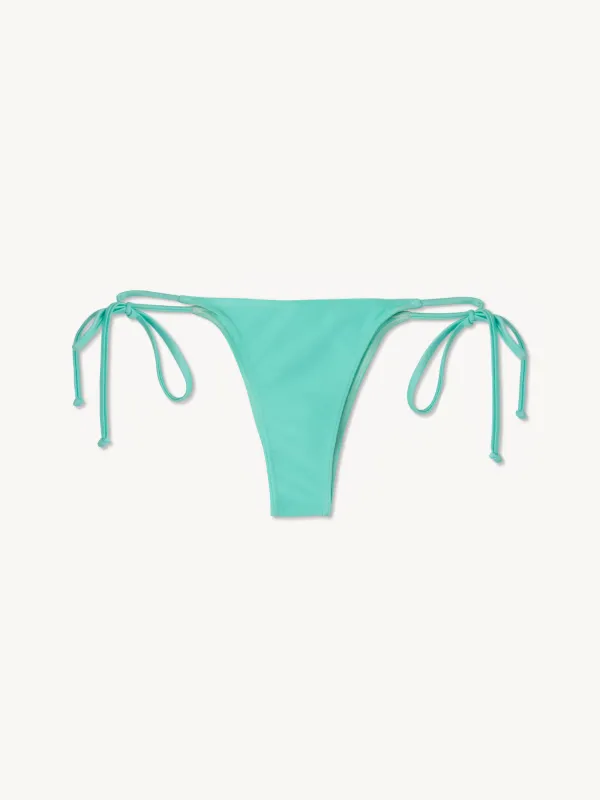 Brianna Bikini Bottom - Swimming Pool Blue sold by Asta Resort