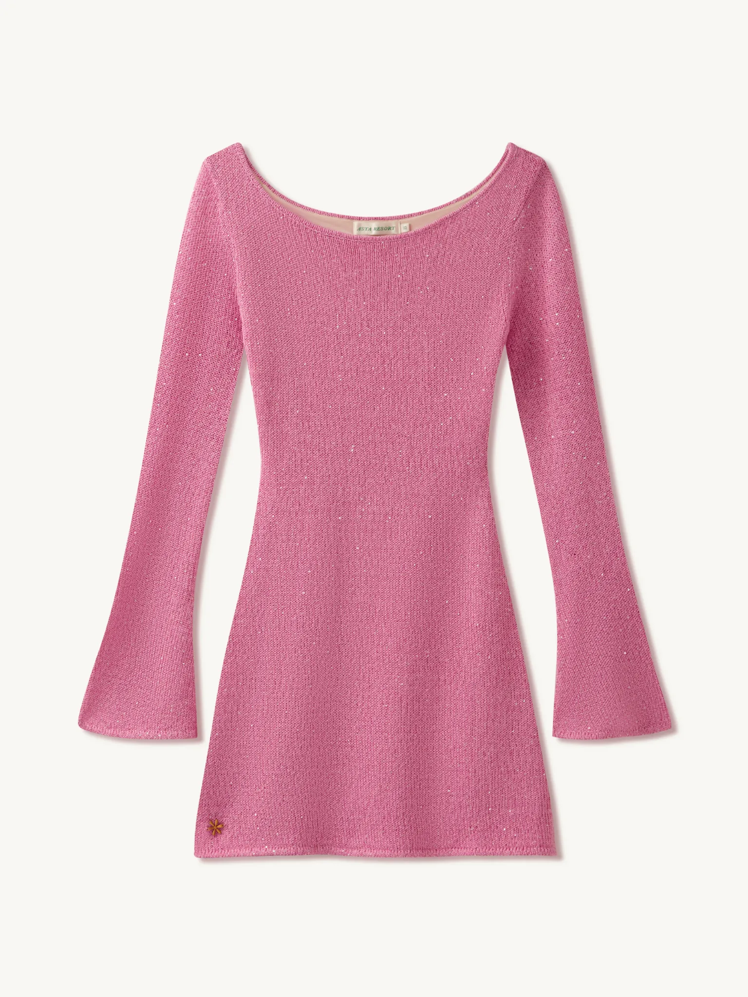 Maya Long Sleeve Mini Dress - Azalea sold by Asta Resort