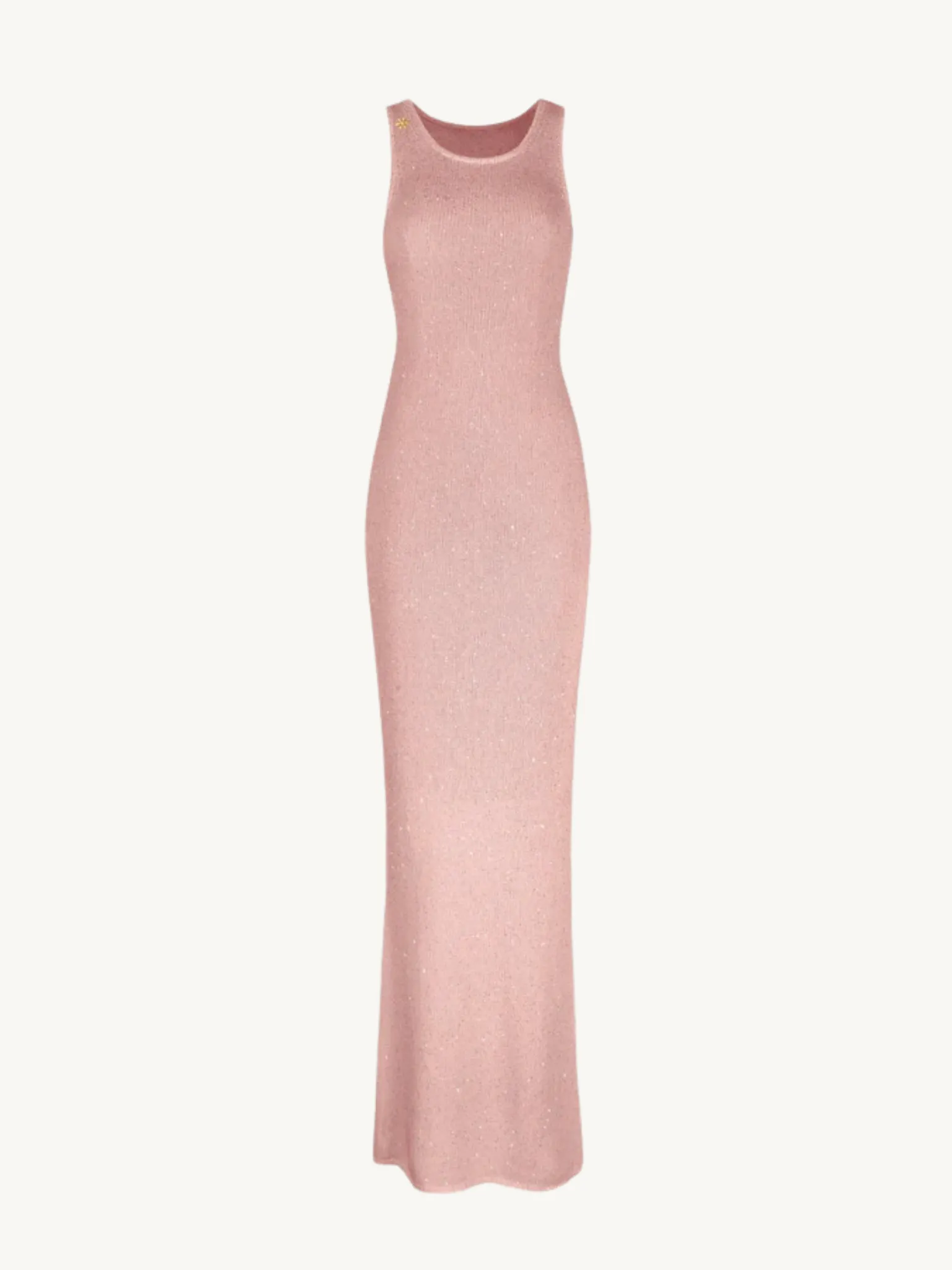 Natalia Dress - Blush Sequin sold by Asta Resort