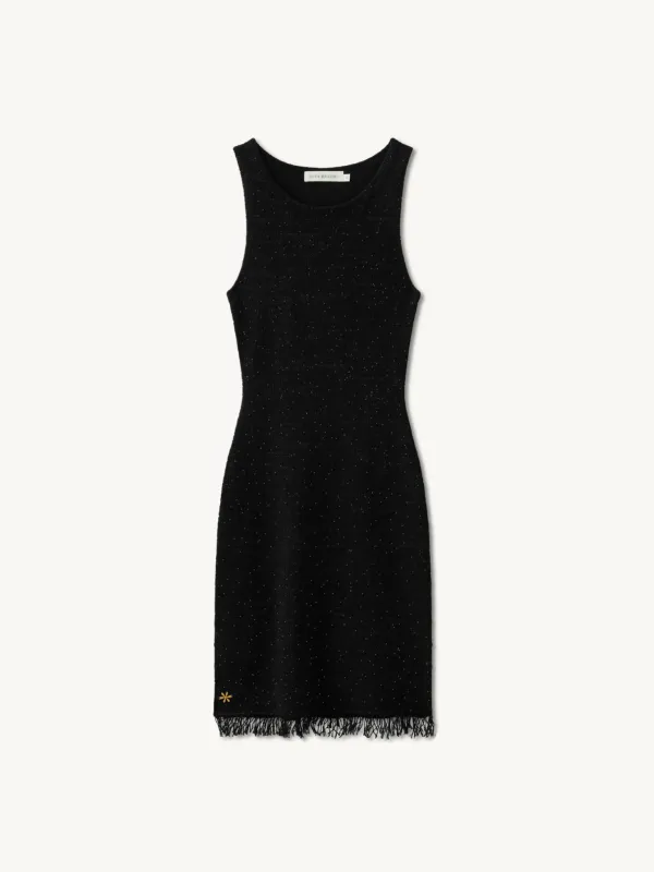 Natalia Mini Dress - Black Sequin sold by Asta Resort