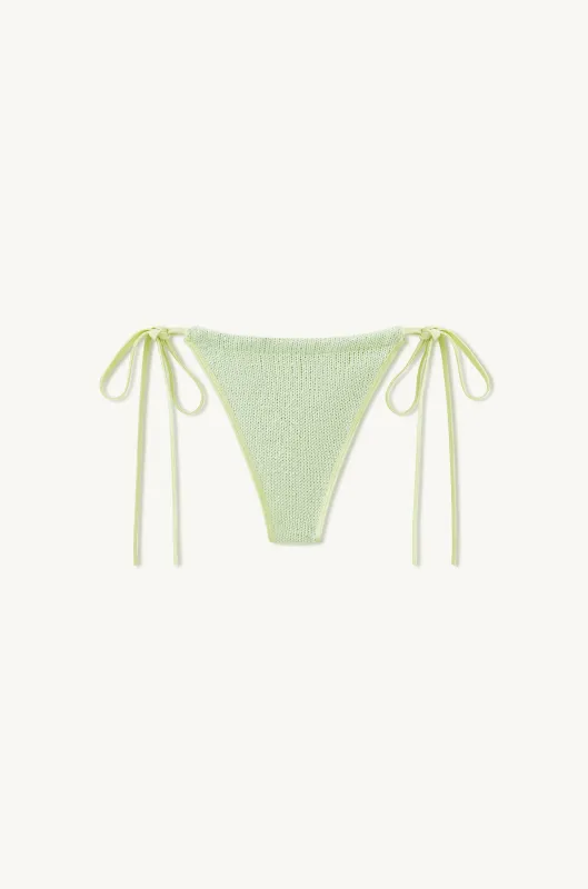 Lio Bikini Bottom - Sage Sequin sold by Asta Resort