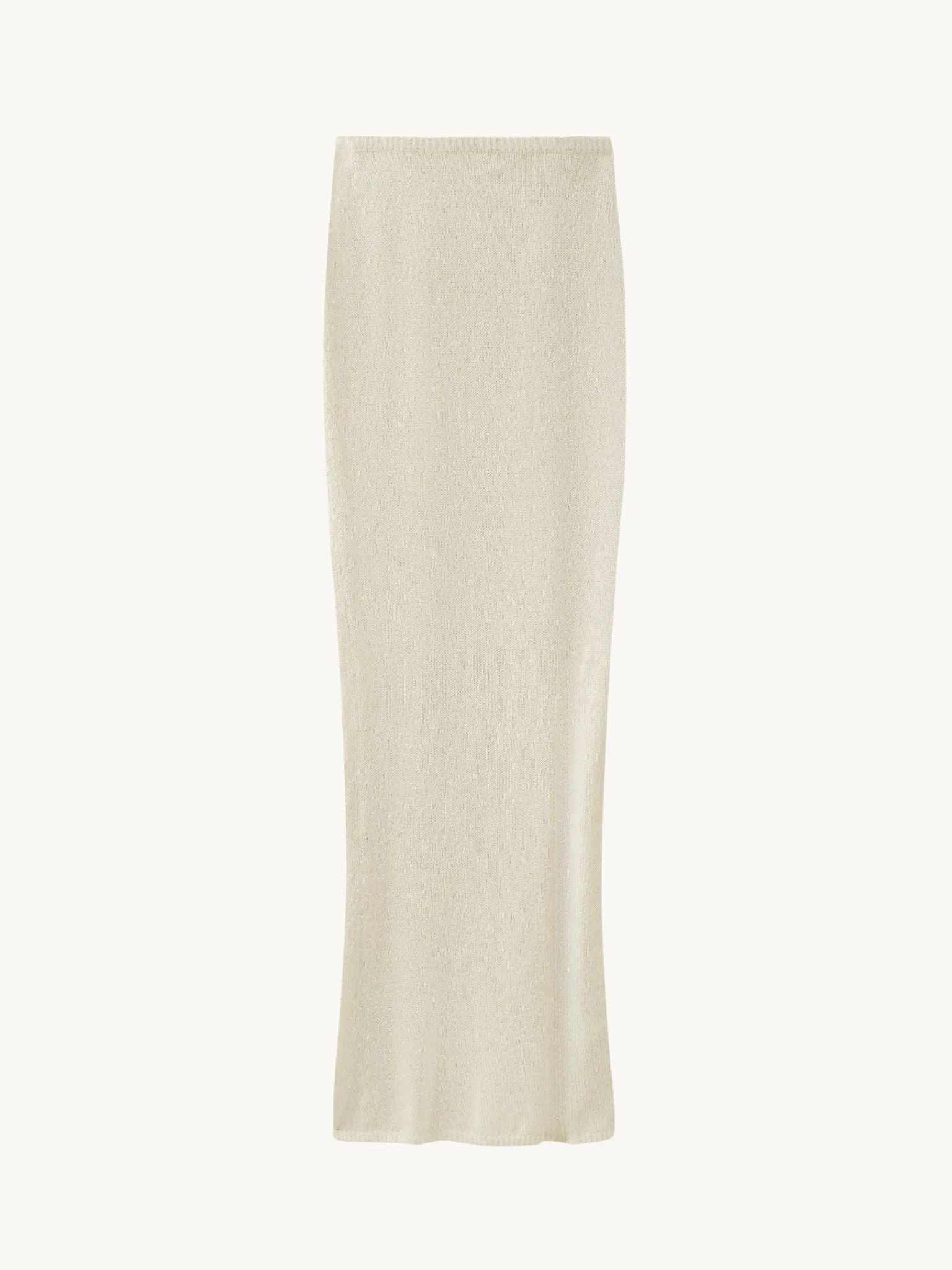 Carolina Skirt - Ivory Sequin sold by Asta Resort