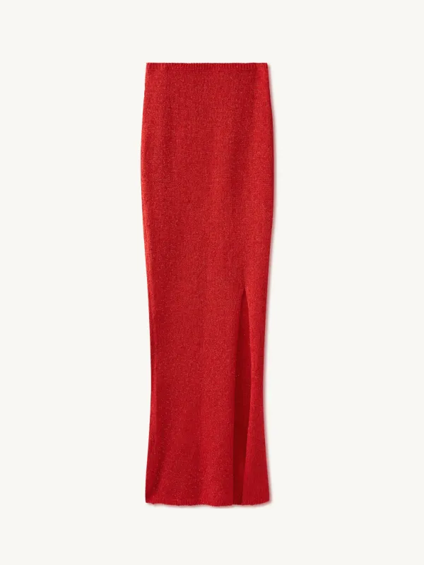 Carolina Split Skirt - Rossa Sequin sold by Asta Resort