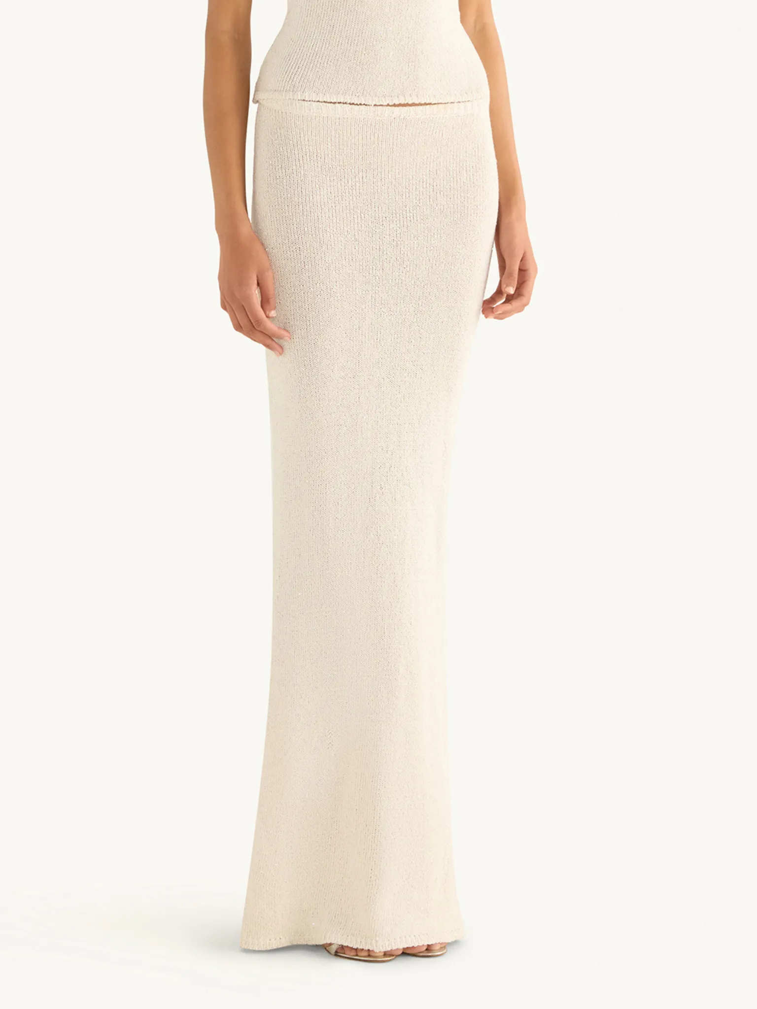 Carolina Skirt - Star White Sequin sold by Asta Resort product image thumbnail 4