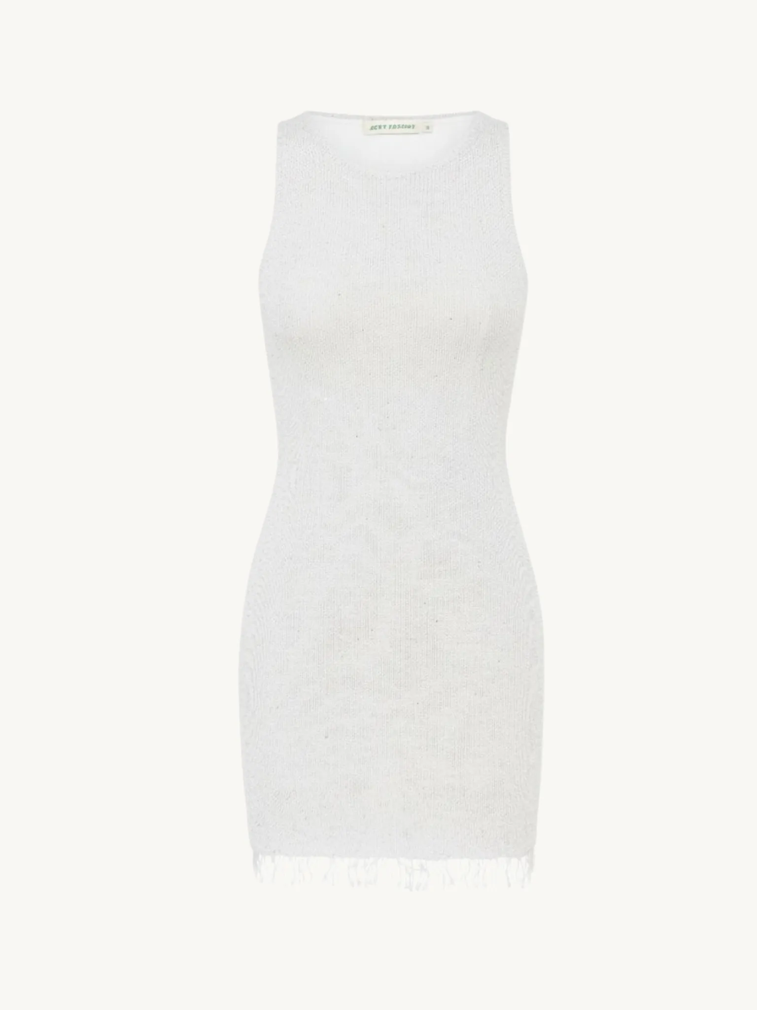 Natalia Mini Dress - Star White Sequin sold by Asta Resort