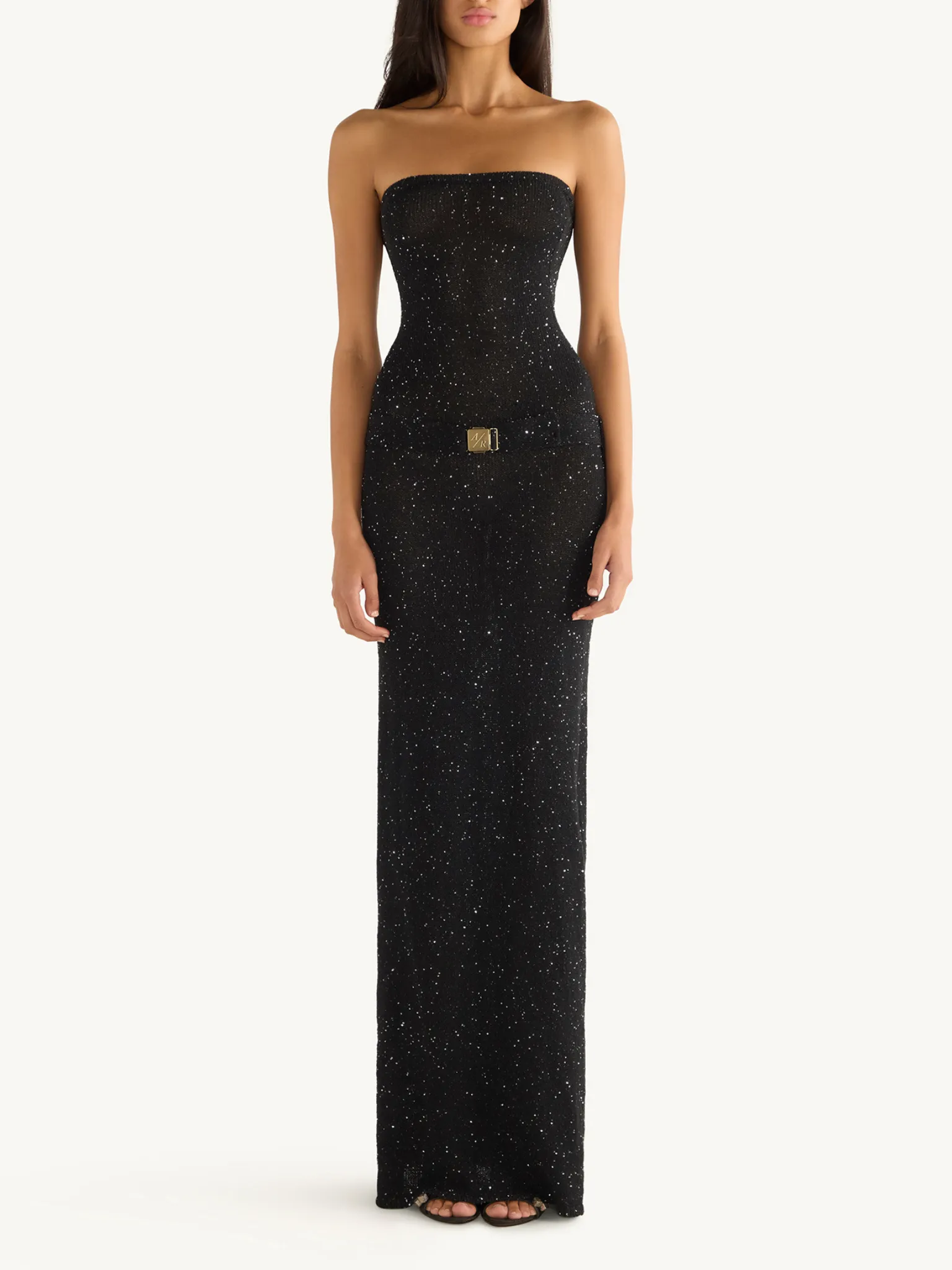 Gisele Dress - Black/Silver Sequin sold by Asta Resort product image thumbnail 4