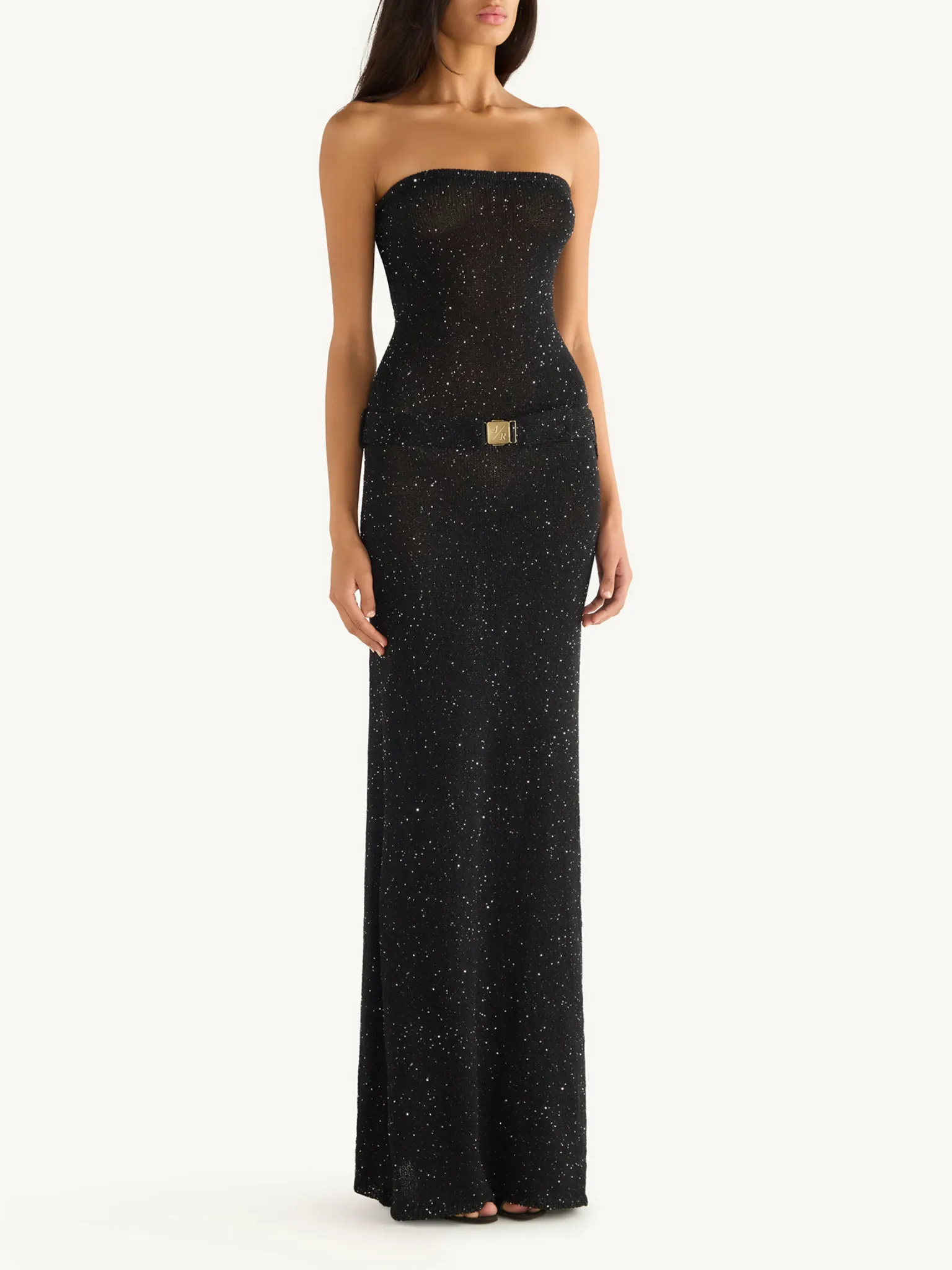 Gisele Dress - Black/Silver Sequin sold by Asta Resort product image thumbnail 2