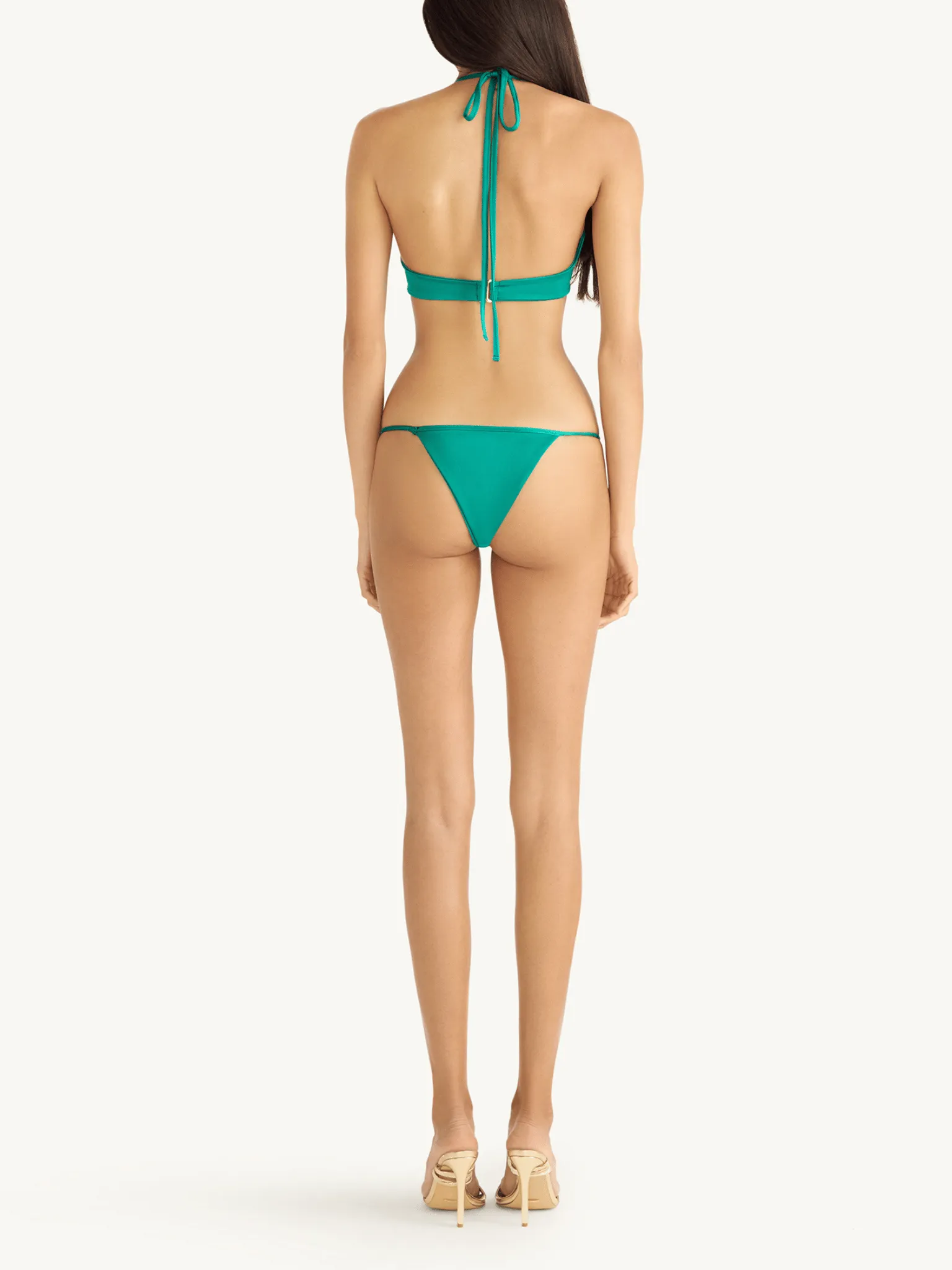 Isabella Bikini Bottom - Palm Green sold by Asta Resort product image thumbnail 4