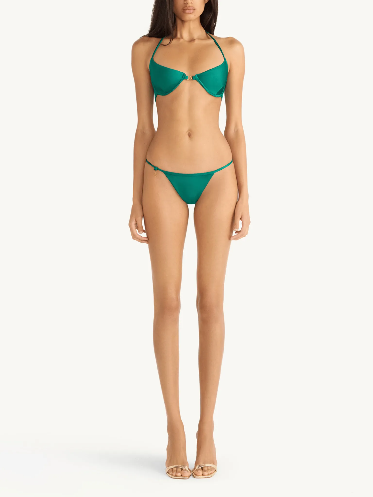 Isabella Bikini Bottom - Palm Green sold by Asta Resort product image thumbnail 3