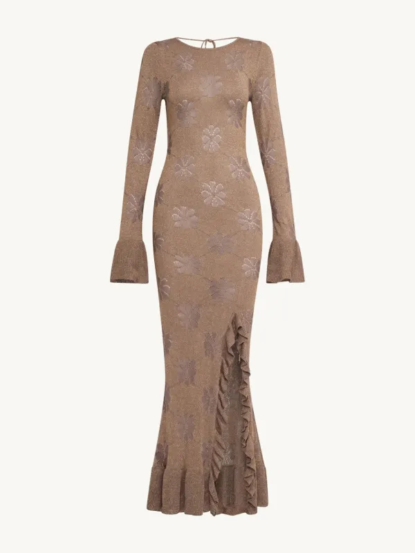 Rafaella Split Dress - Cedar made by Asta Resort