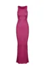 Natalia Dress - Magenta Jersey sold by Asta Resort