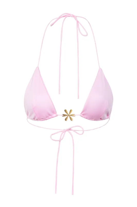 Juliana Bikini Top - Rose Pink sold by Asta Resort