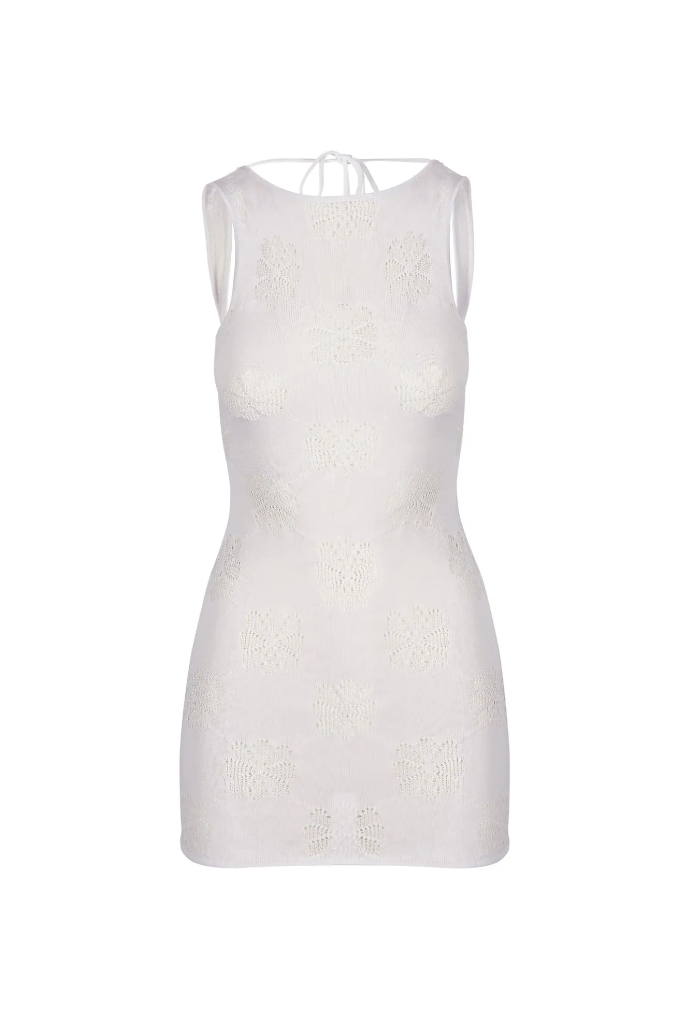 Florence Mini Dress - Venetian White sold by Asta Resort