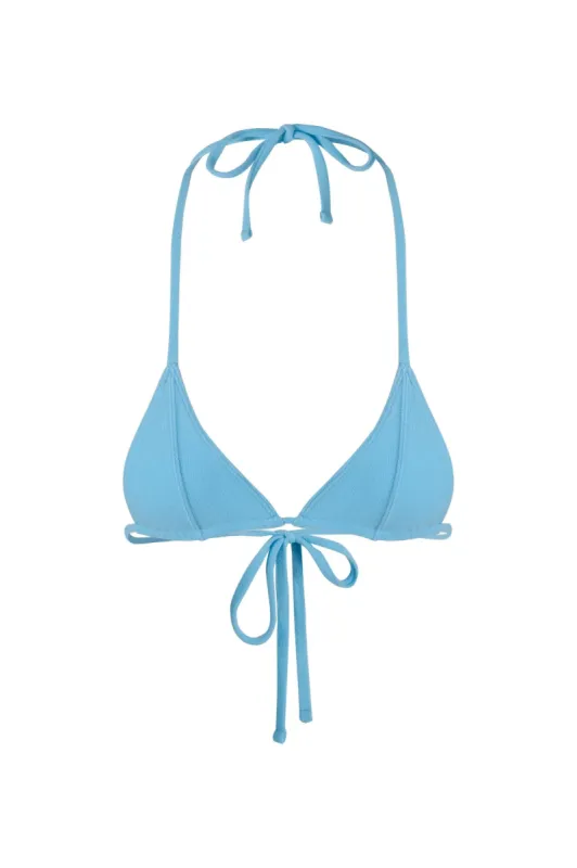 Filippa Top - Caribbean Blue made by Asta Resort