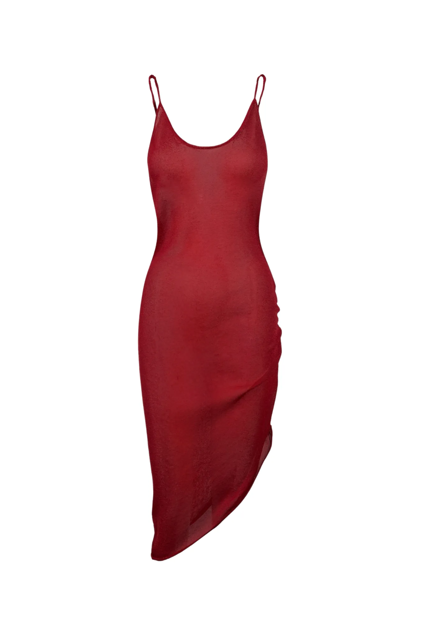 Lily Dress - Rose Red sold by Asta Resort