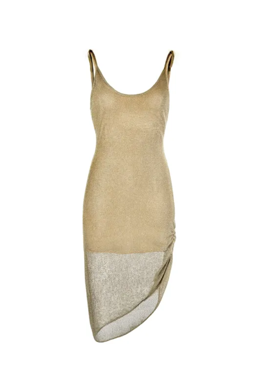 Lily Dress - Gold sold by Asta Resort