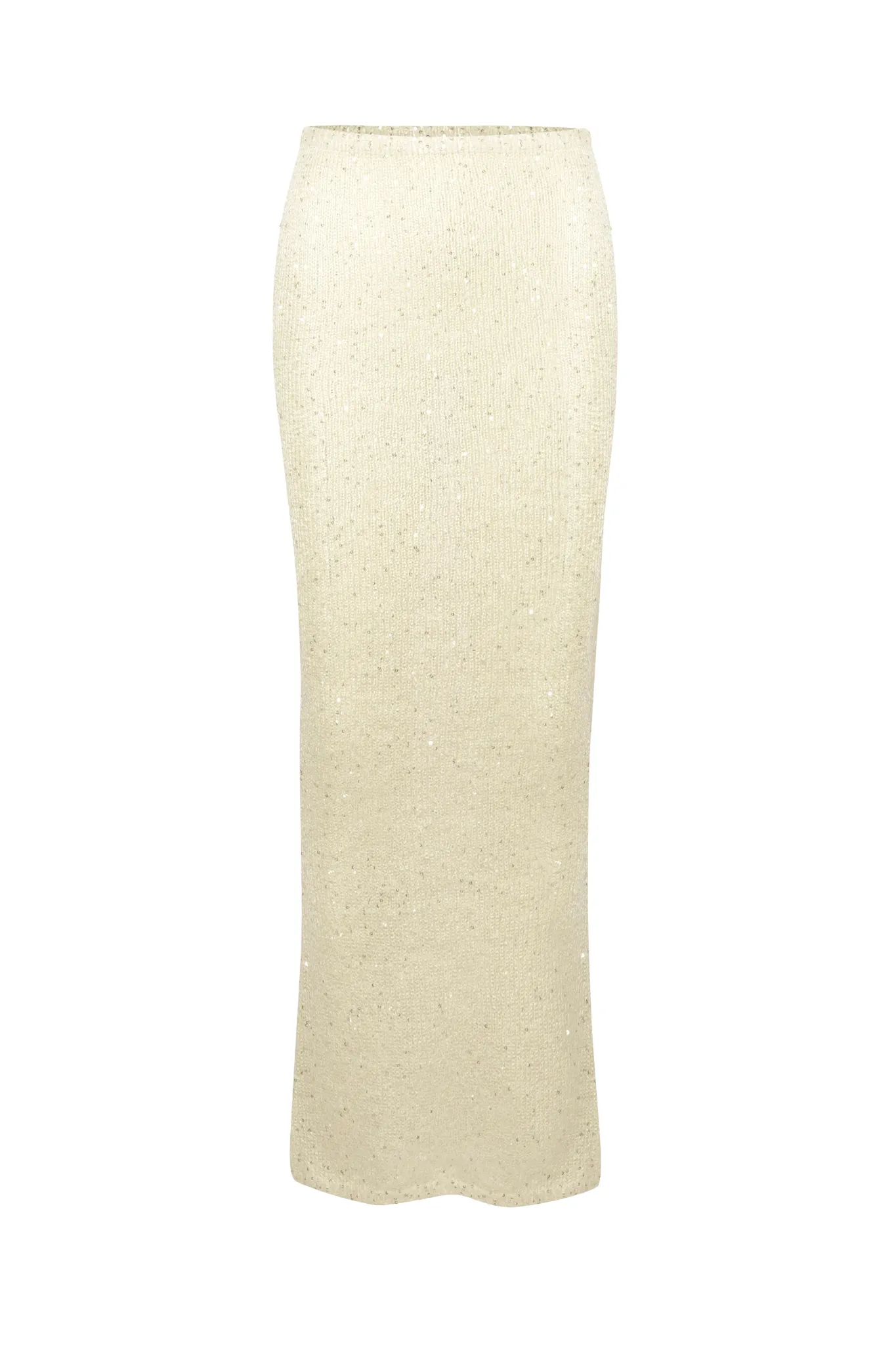 Carolina Skirt - Ivory Sequin sold by Asta Resort