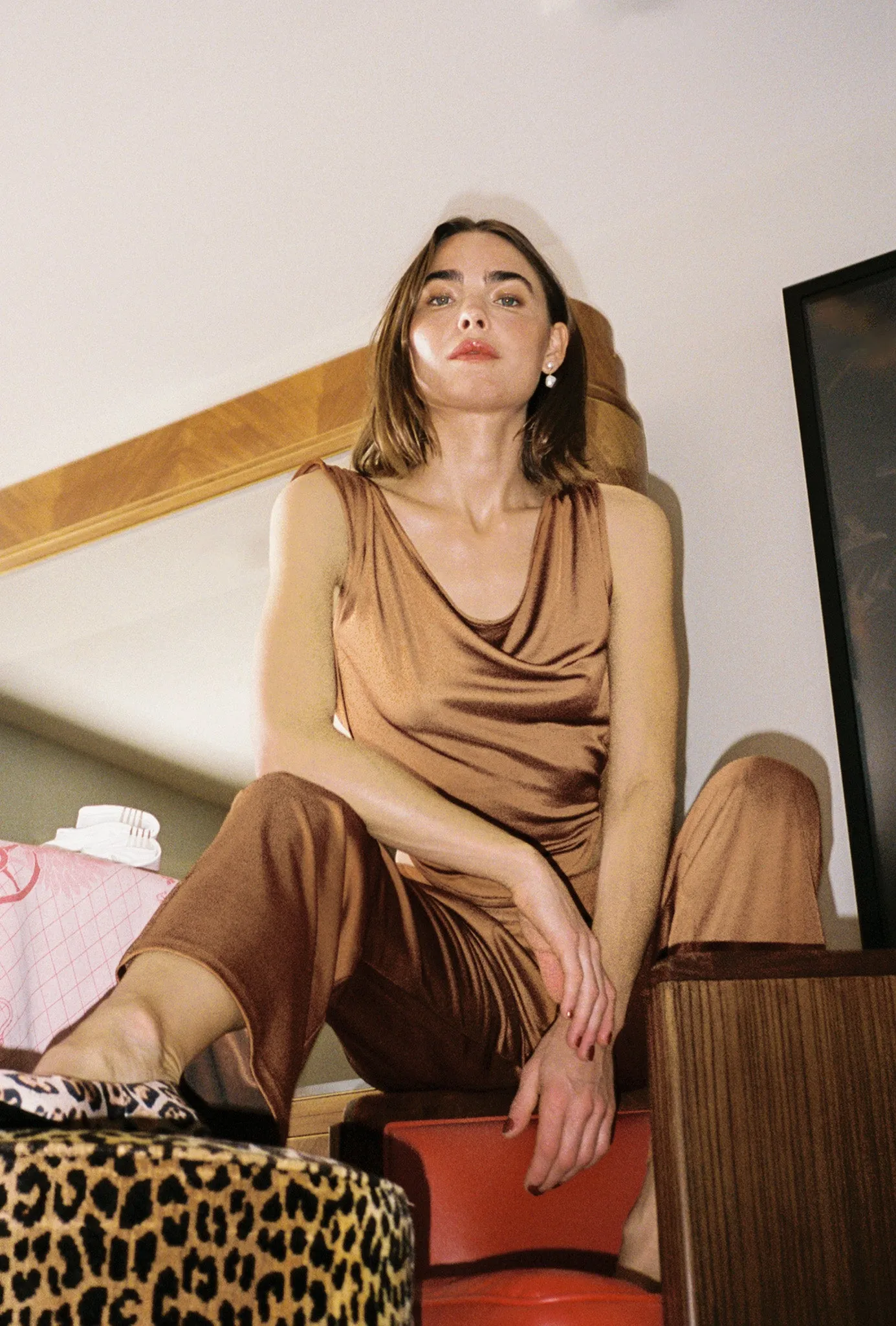 Chloe Top - Truffle sold by Asta Resort product image thumbnail 4