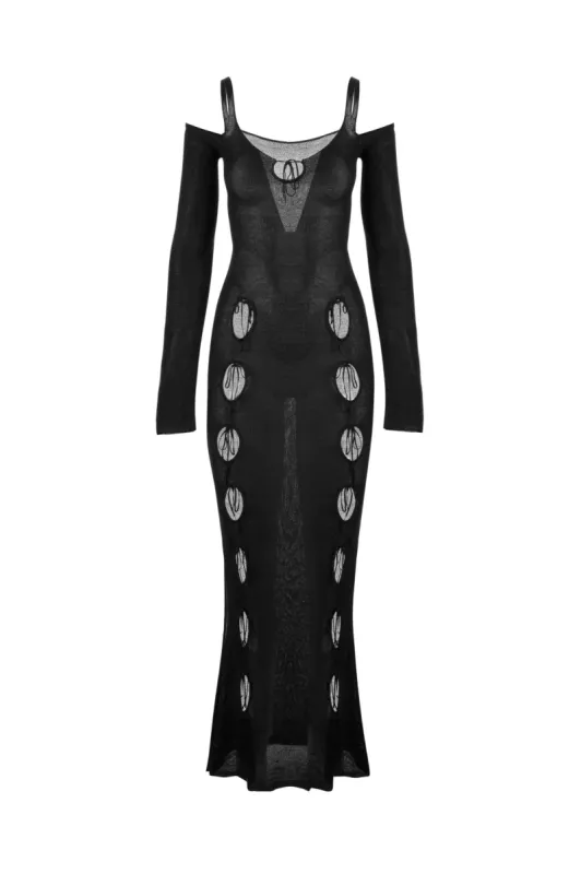 Ysabel Dress - Black sold by Asta Resort