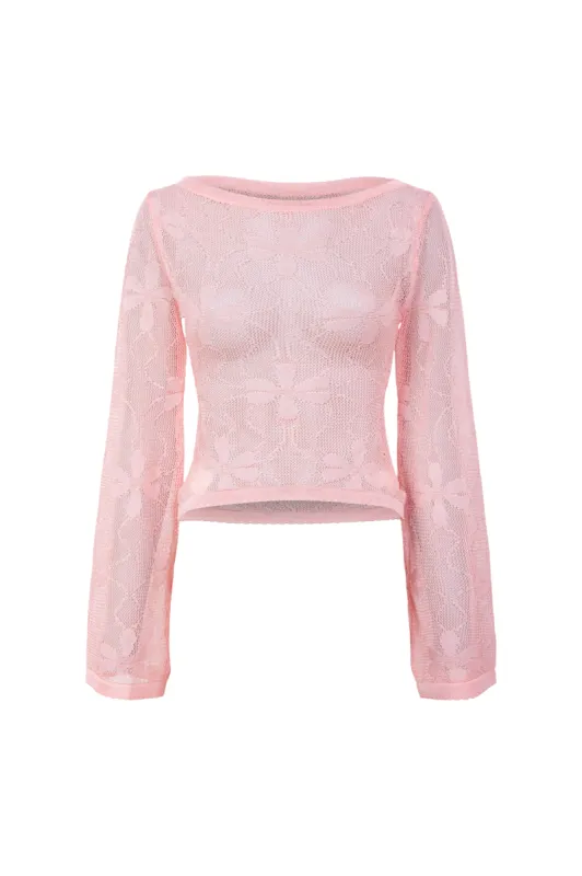 Claudia Top - Rose made by Asta Resort