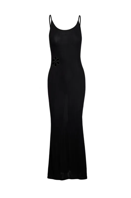 Stella Cut Out Dress - Black sold by Asta Resort