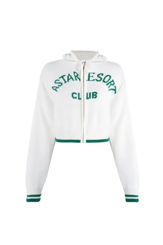 AR Club Hoodie Sweater - White sold by Asta Resort