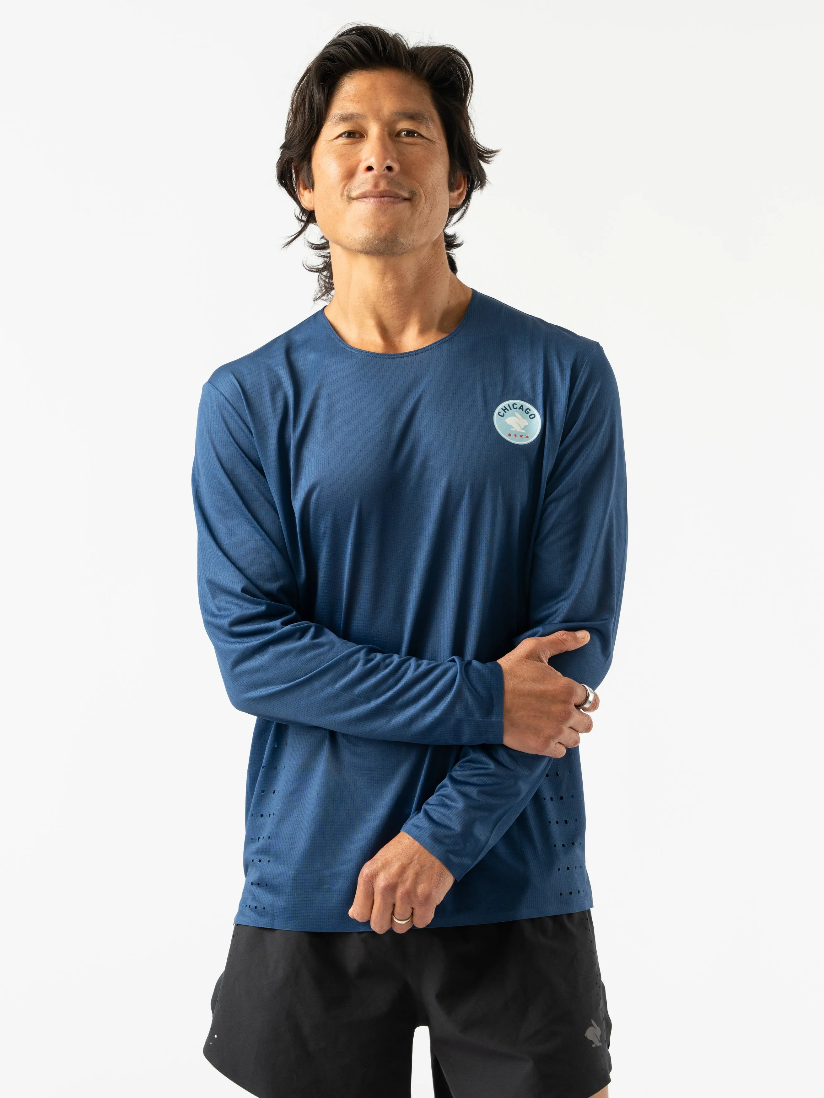 Go Time Tee LS | Chicago sold by rabbit