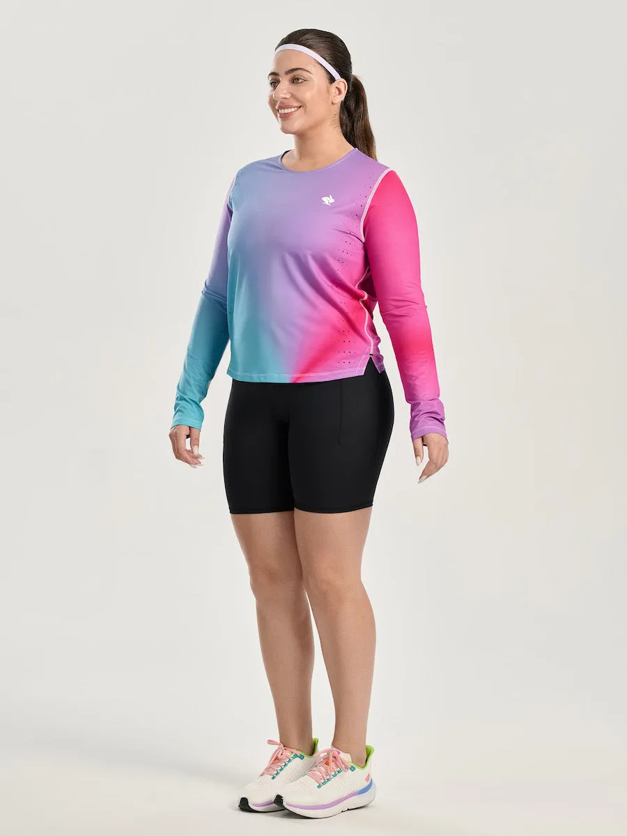 Race Pace Tee LS | Every Woman's Marathon sold by rabbit product image thumbnail 2