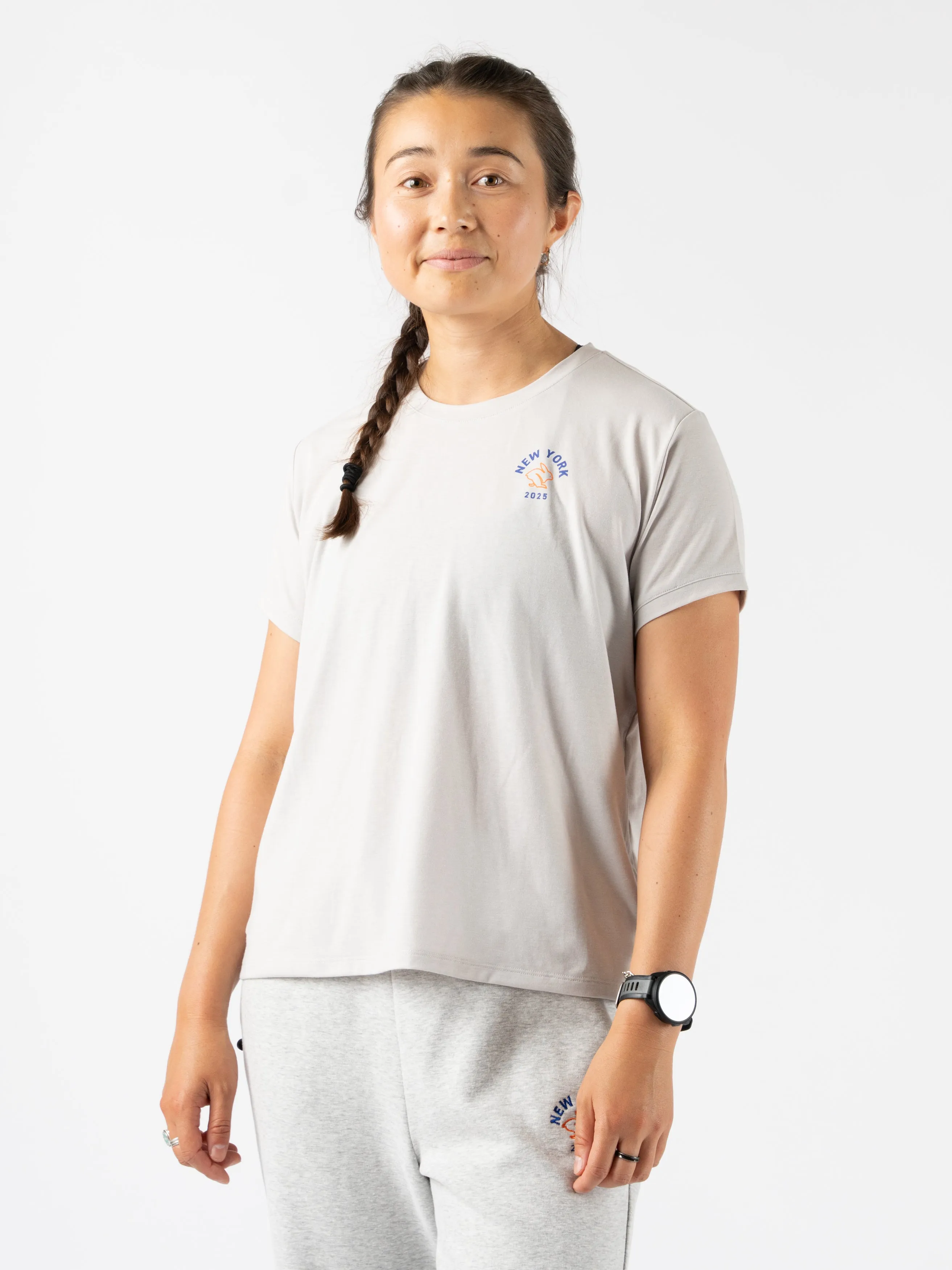 Women's Off the Track Tee | New York sold by rabbit