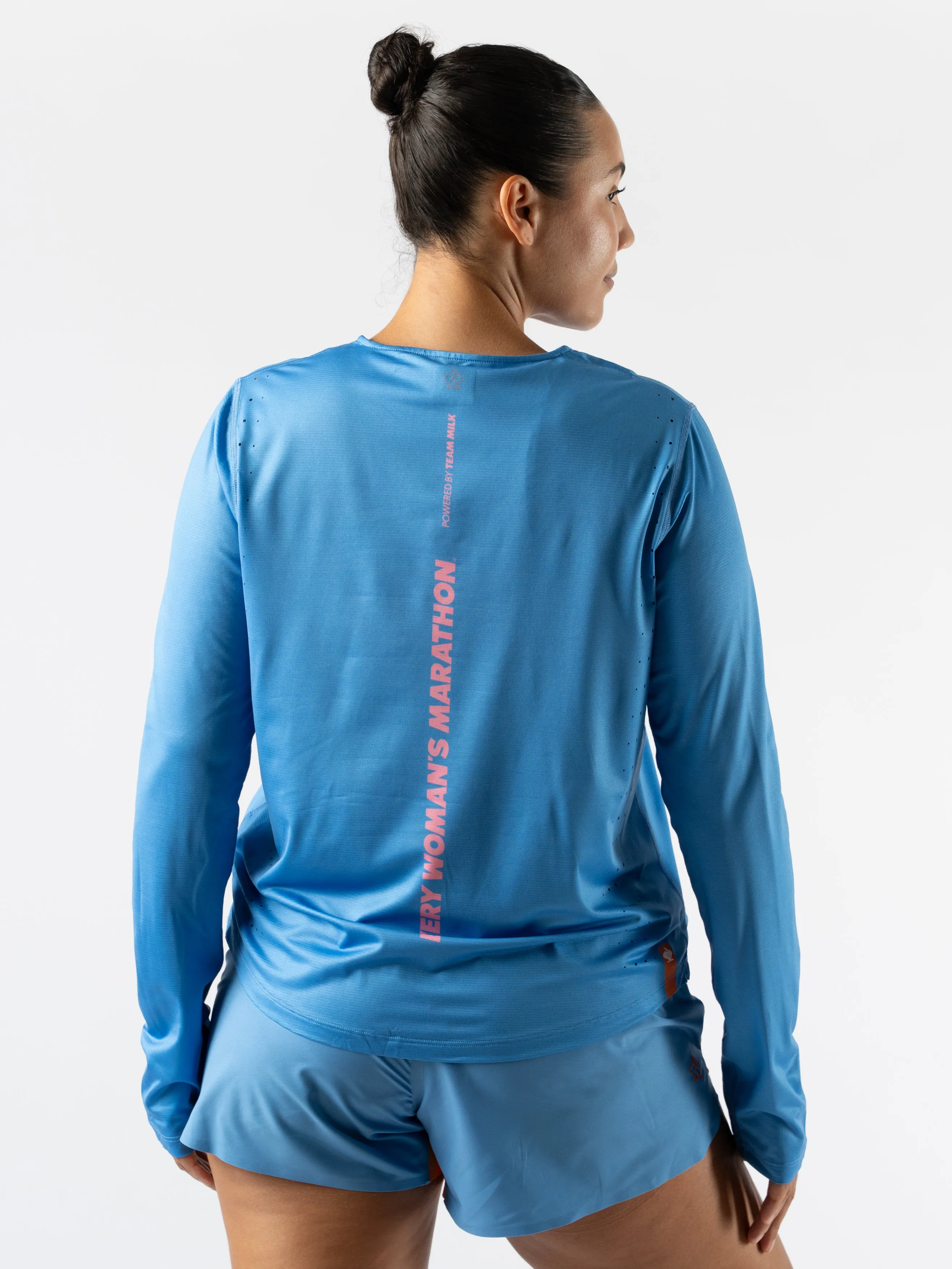 Race Pace Tee LS | Every Woman's Marathon sold by rabbit product image thumbnail 3