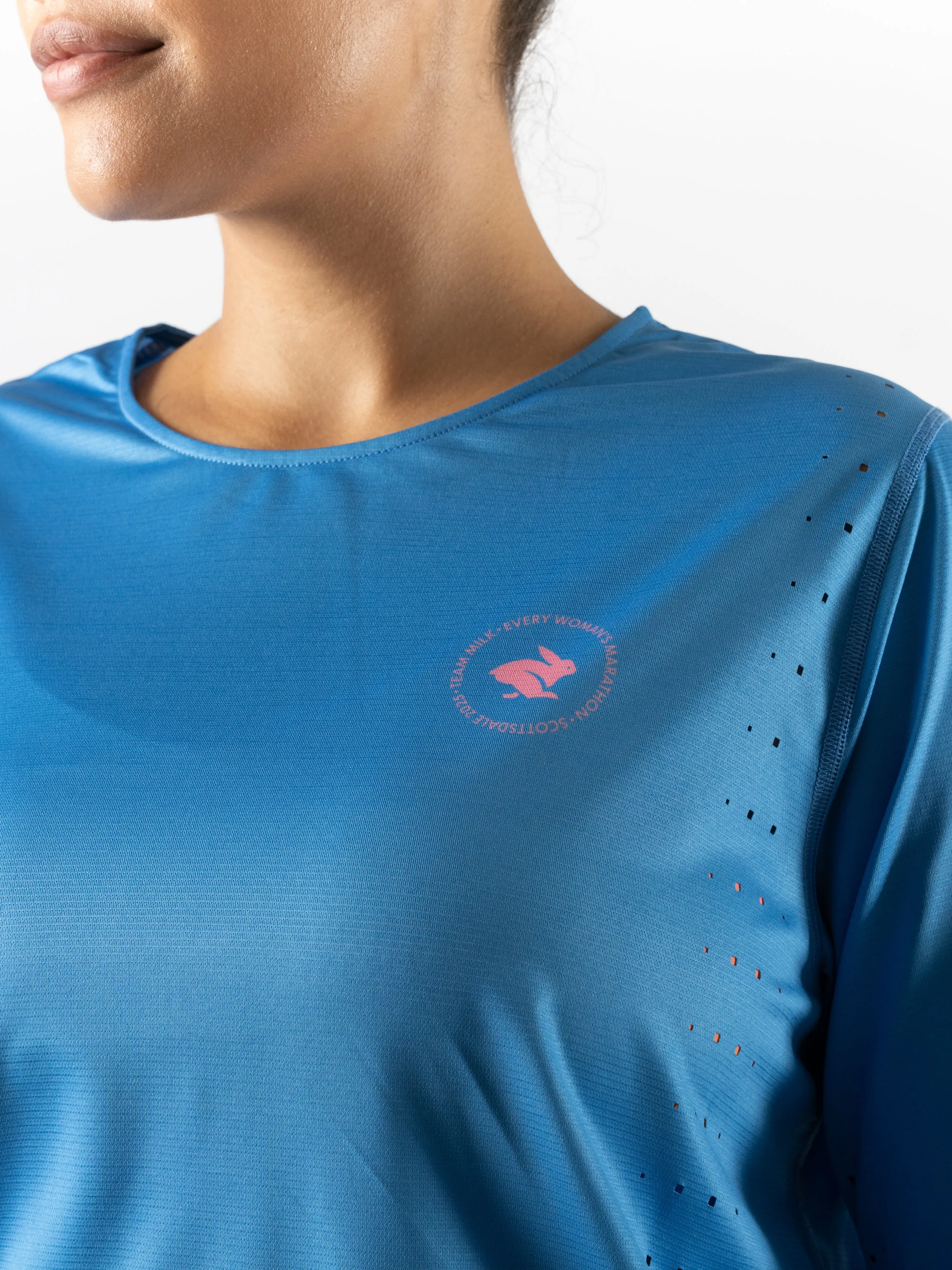 Race Pace Tee LS | Every Woman's Marathon sold by rabbit product image thumbnail 4