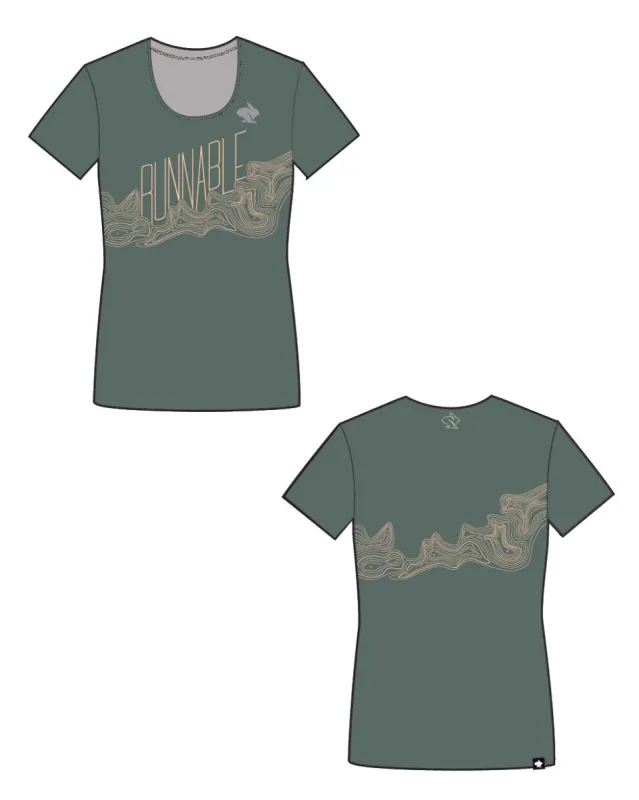 Women's Runtee SS | Laura Green sold by rabbit