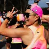 All Out Singlet  Women's CROPPED -Party Pace sold by rnnr