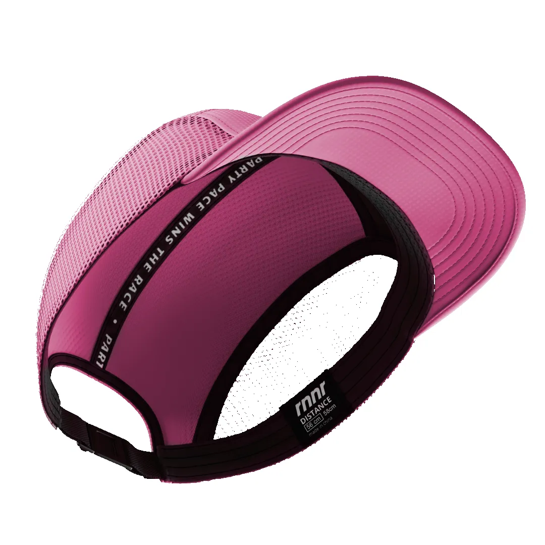 Distance Hat: Party Pace Pink sold by rnnr product image thumbnail 4