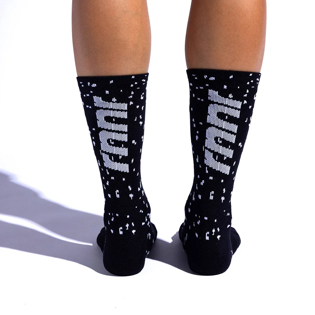 Marathon Crew Sock: Cadence Black sold by rnnr product image thumbnail 2