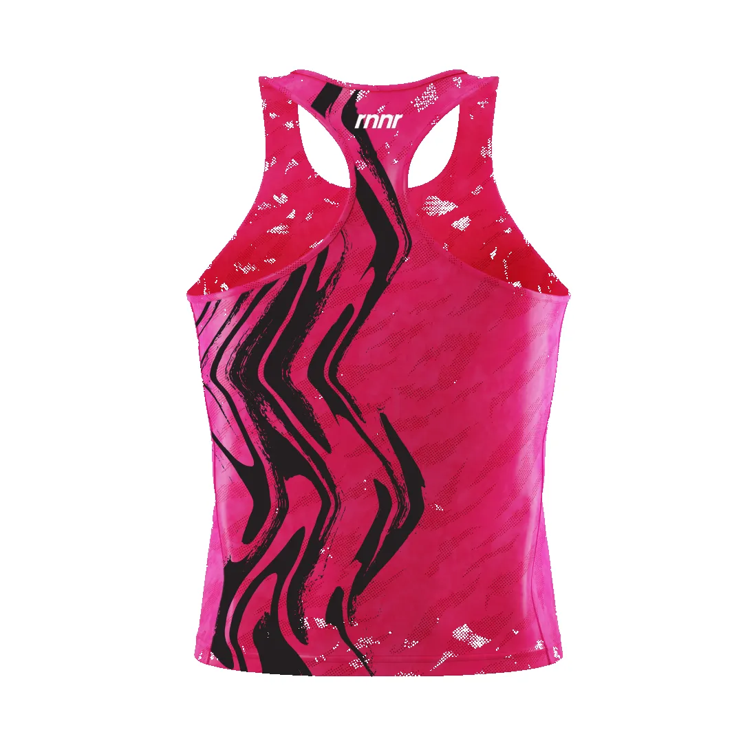 All Out Singlet Women's CROPPED- Bolt sold by rnnr product image thumbnail 2