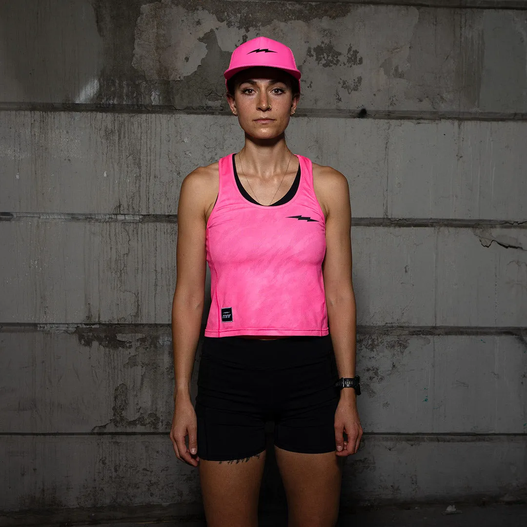 All Out Singlet Women's CROPPED- Bolt sold by rnnr product image thumbnail 3