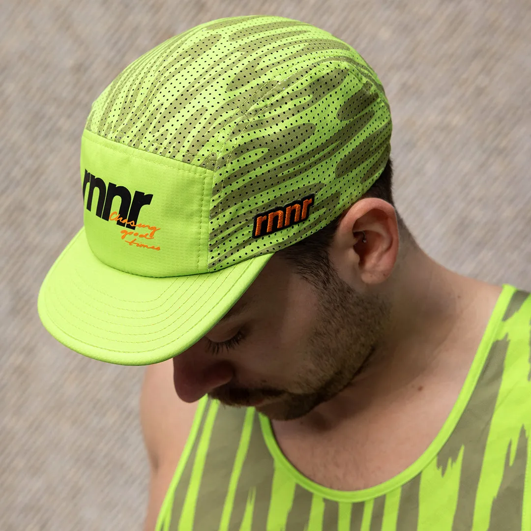 Pacer Hat: Drippy Cheetah Green sold by rnnr product image thumbnail 4