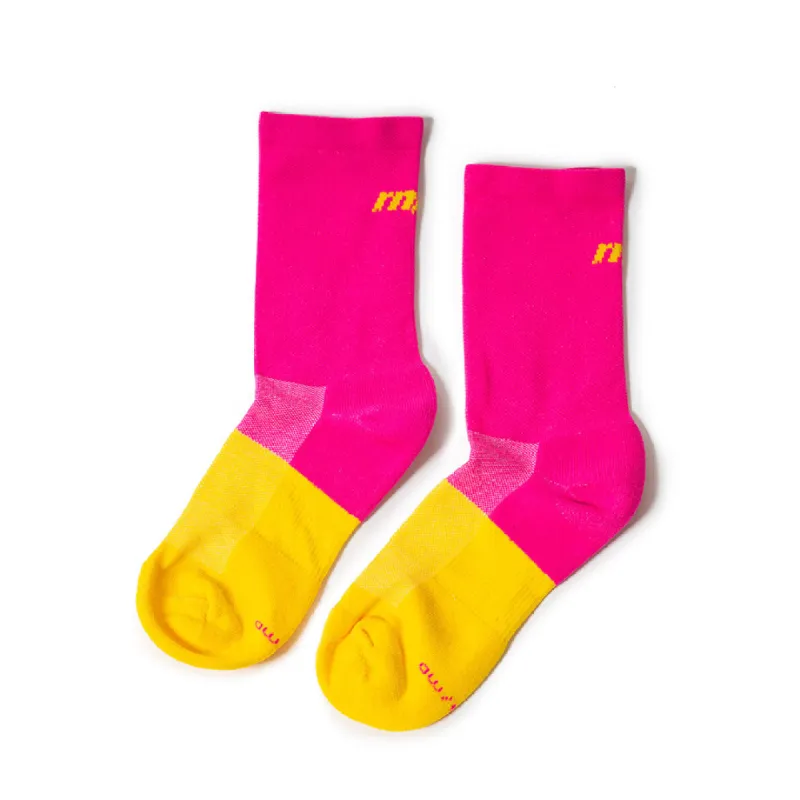 Marathon Crew Sock: Freshman Pink sold by rnnr