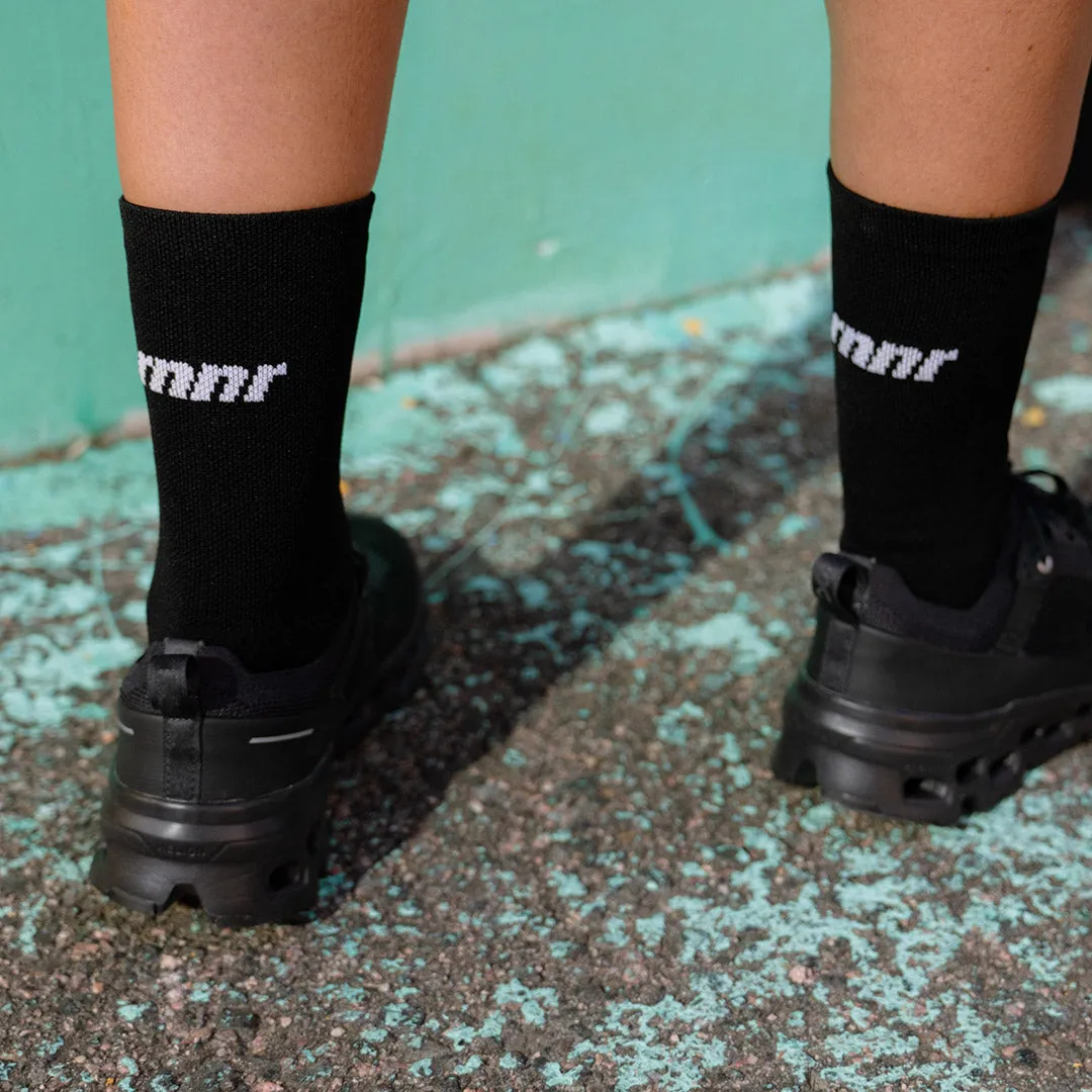 Marathon Crew Sock- Basic Black sold by rnnr product image thumbnail 2