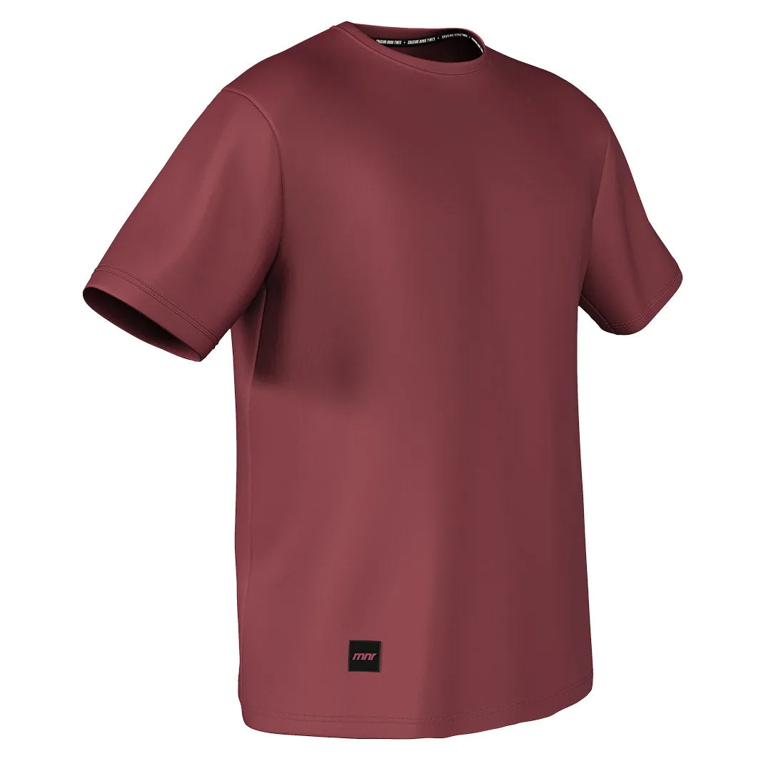 Men's Running Tee- Cabernet sold by rnnr product image thumbnail 3