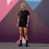 Women's Running Tee: Black sold by rnnr