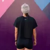 Women's Running Tee: Black sold by rnnr